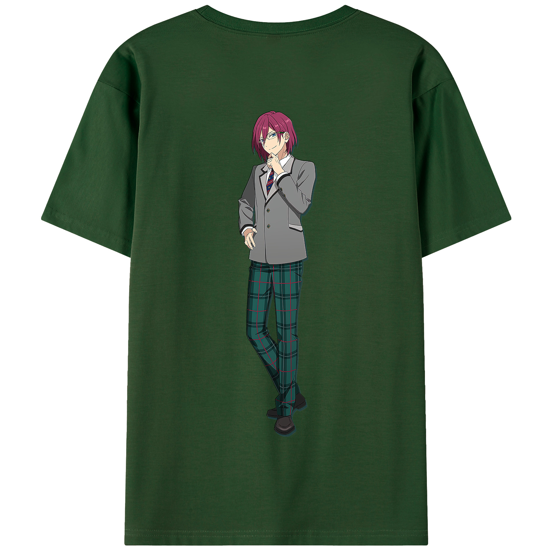 （画像用） あんさんぶるスターズ! Ensemble Stars 綿100％半袖Tシャツ（背面プリント）